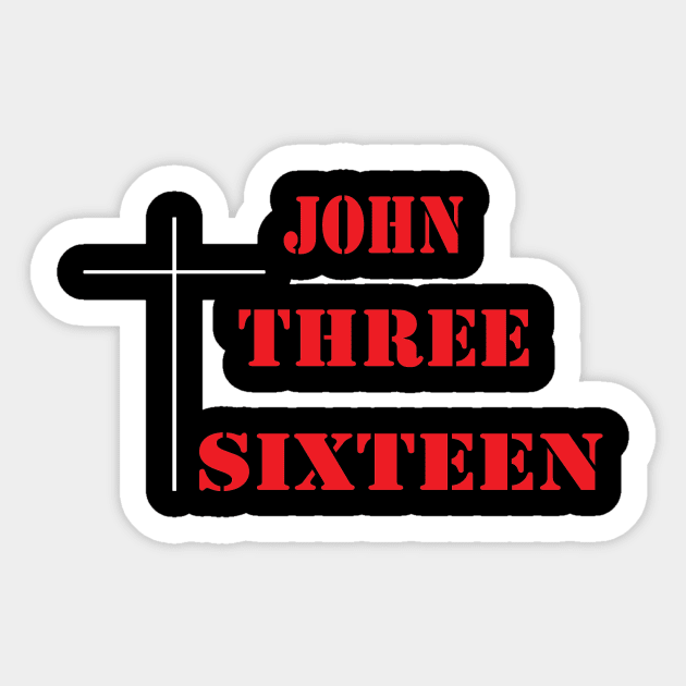 christian Sticker by theshop